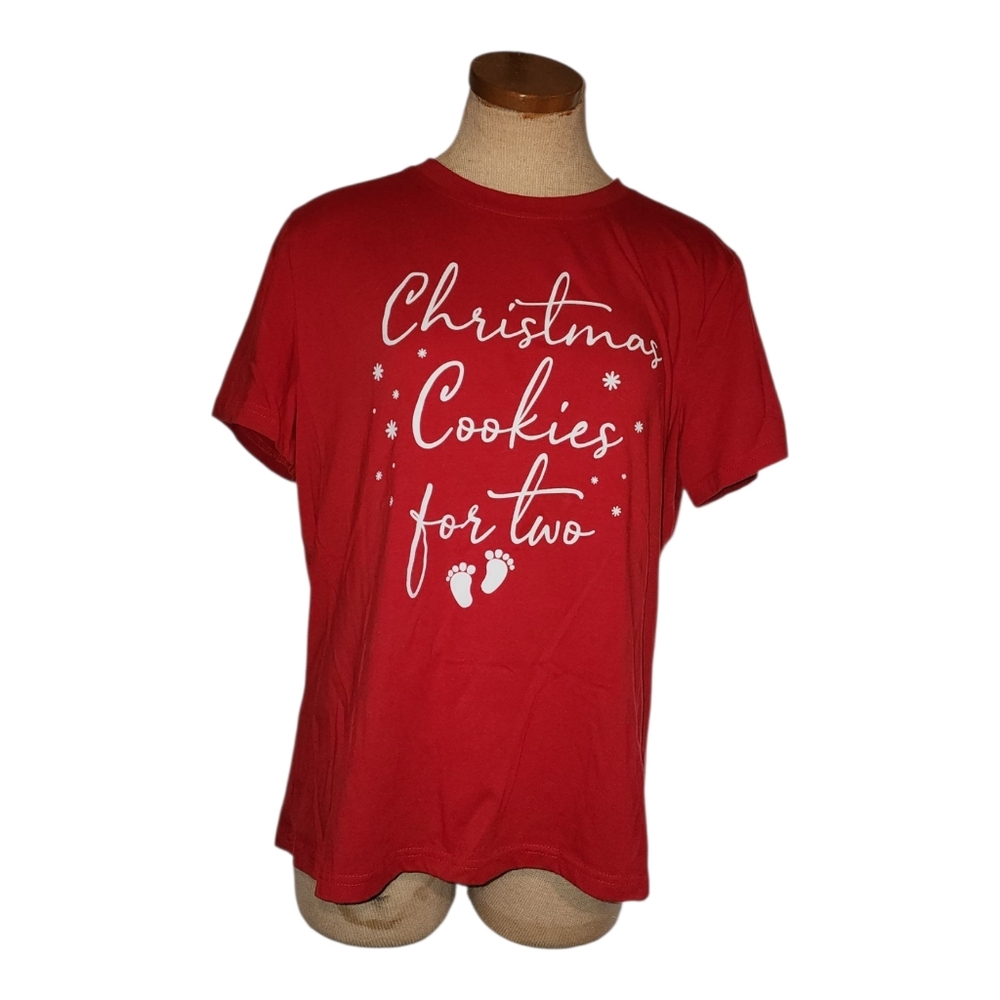 Christmas Maternity Top Womens Size XL